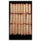 $12 of rolled pennies unknown dates