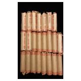 $11.50 of rolled pennies unknown dates