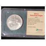 2001 Silver American Eagle