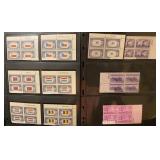 1943-1944 Antique Postage Stamps