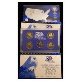 (3) 50 State Quarters Proof sets 2007