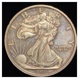 2001 Silver American Eagle New Millennium