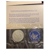 1971-S Silver Eisenhower Dollar coin uncirculated