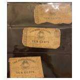 Alabama 10 cent Note Bills