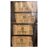 Alabama 50 cent Note Bills