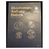Eisenhower & Anthony Dollar Coin Collector Book