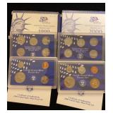 1999 & 2000 Clad United States  Proof Set