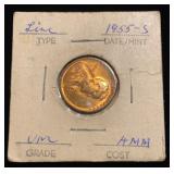 1955-S Lincoln Cent