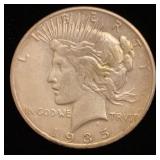 1935-S Peace Silver Dollar