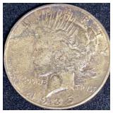 1935-S Peace Silver Dollar