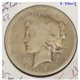 1921Peace Silver Dollar