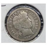 1897-O Barber Silver Dime (rare date)