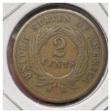 1864 2-Cents