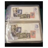 Mar. 1993-Aug. 1995 First Day Cover Stamps