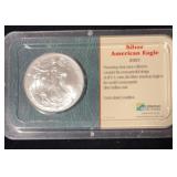 2001 Silver American Eagle