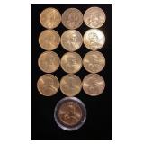 $13  Sacagawea Dollar coins