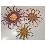 Longaberger Basket Weave Flowers