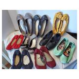 Ladies slip on shoes, flats,  size 7