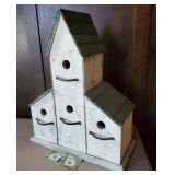 Bird House Condo, wood