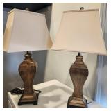 Table Lamps, matched pair