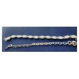 Sterling bracelets, (2), 925 & 925 China