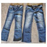 Wallflower blue jeans (2 pair) 13 short