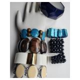 Bracelets, Large Clunky Stretch & Solid