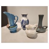 Vases, pottery, porcelain, Goss - Vermont