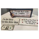 Signs, Humorous, Household (3)