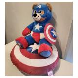 Captain American Bear & Pillow