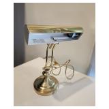 Brass "look" Desk Lamp, adjustible