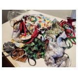 Homemade masks, various materials