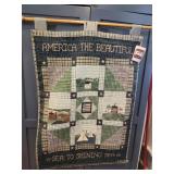 America the Beautiful tapestry
