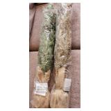 Christmas Trees, (2) plastic, new, 29" tall
