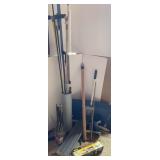 Threaded Stock, fiberglass markers, pex