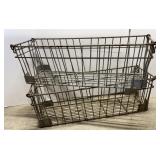Long Wire Milk Crate Baskets