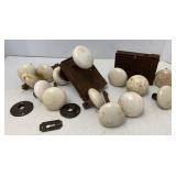 Antique Porcelain Door Knobs