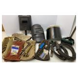 Welding Shields, Gloves, Cable, Torch head & Tips