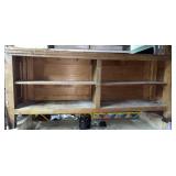 Antique School Bookcase used for shop storage