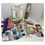 Miscellaneous office & Halogen bulb items