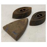 Antique Sad Irons (no handles)