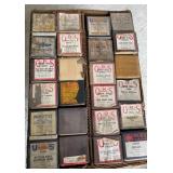 Box of Antique Player Piano Rolls