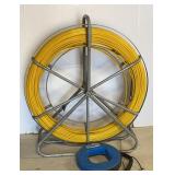 Spool of Fiberglass Fish Tape & Steel Fish Tape
