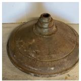 Vtg Cast Iron 24in dia Commercial Fan Base