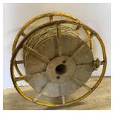 Spool of rope used to Pull wire