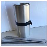 Roll of flashing & straps