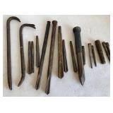 Nail Pullers, Chisels & Punches