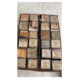 Box of Antique Player Piano Rolls