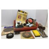 Parts bin of Sanding Materials