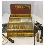 Vtg Columbia Drill Bit Organizer